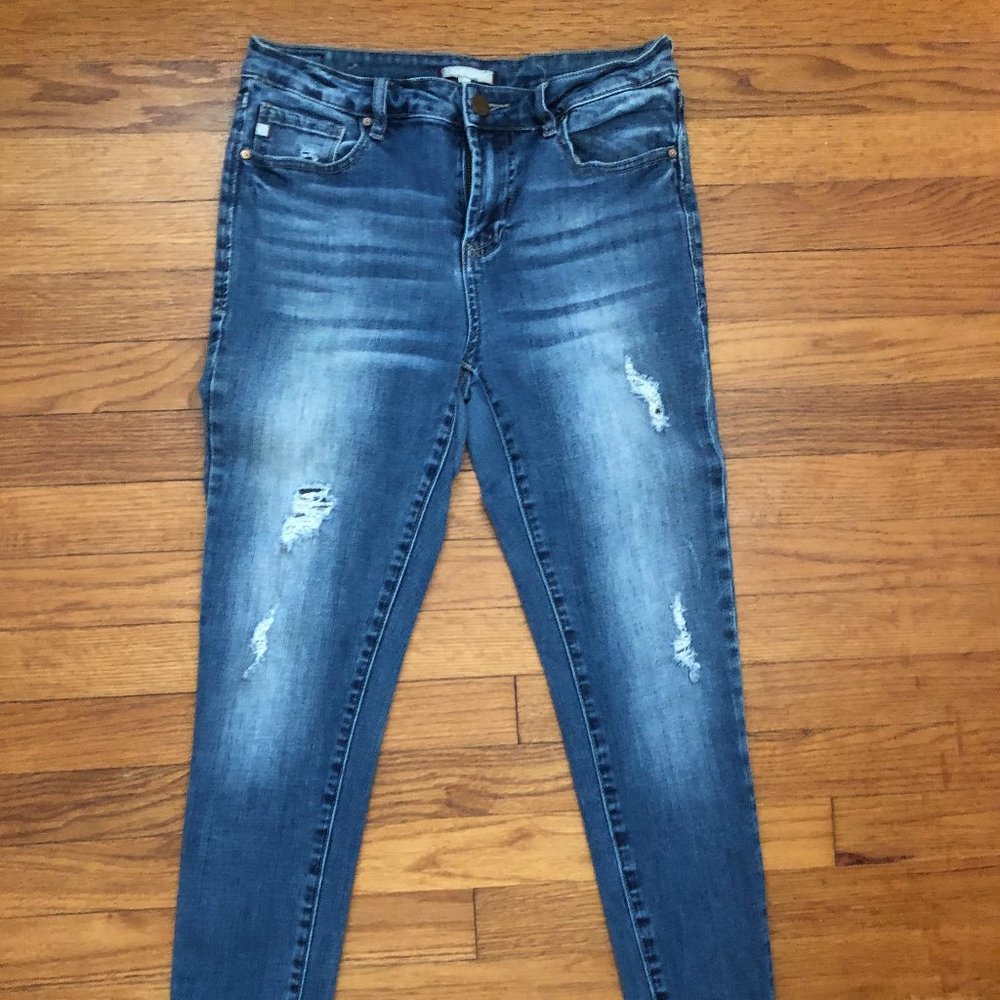 Dear John Distressed Skinny Jeans - Size 27